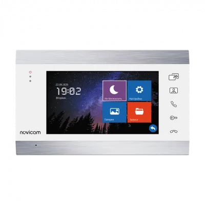 Монитор домофона 7 HD с записью Novicam MAGIC 7 WHITE HD