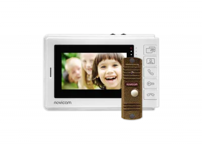 Комплект видеодомофона Novicam SMILE 4 KIT