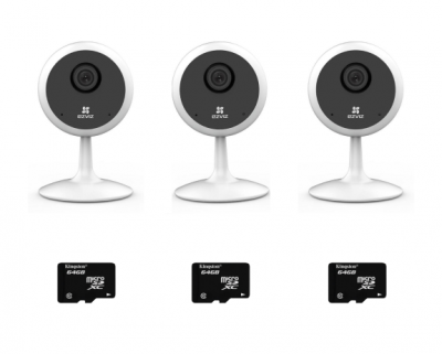 Комплект беспроводного видеонаблюдения для квартиры